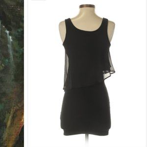 H&M Solid Black dress